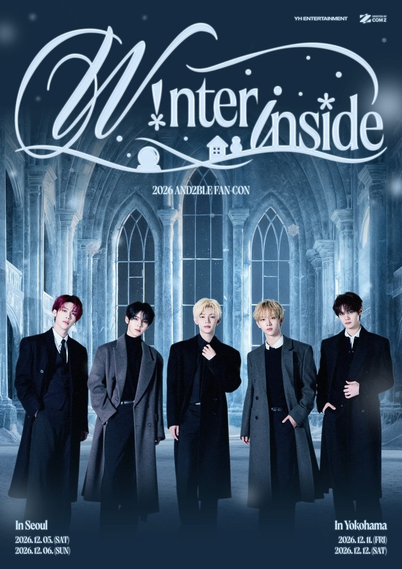 AND2BLE 12月首爾橫濱開粉絲演唱會《W!nter inside》 10月底先推迷你二輯《Sequence 02: Attraction》