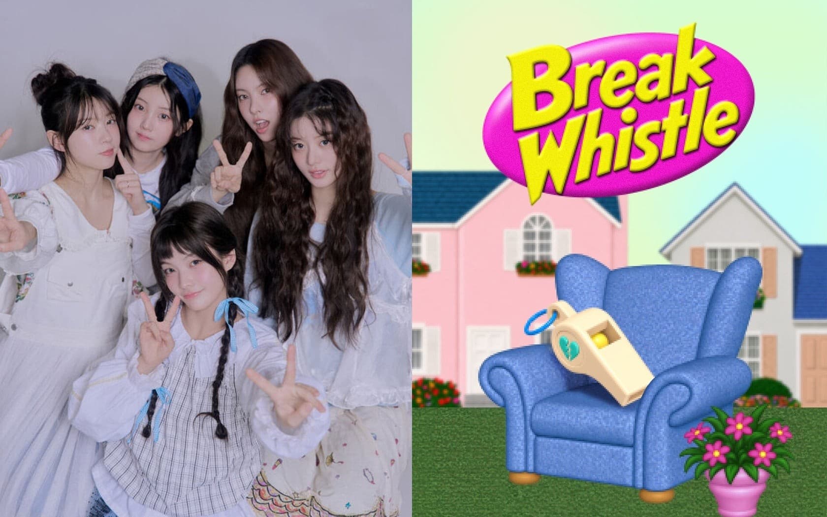 ILLIT新專輯《BREAK EVEN》概念節奏遊戲《Break Whistle》上線