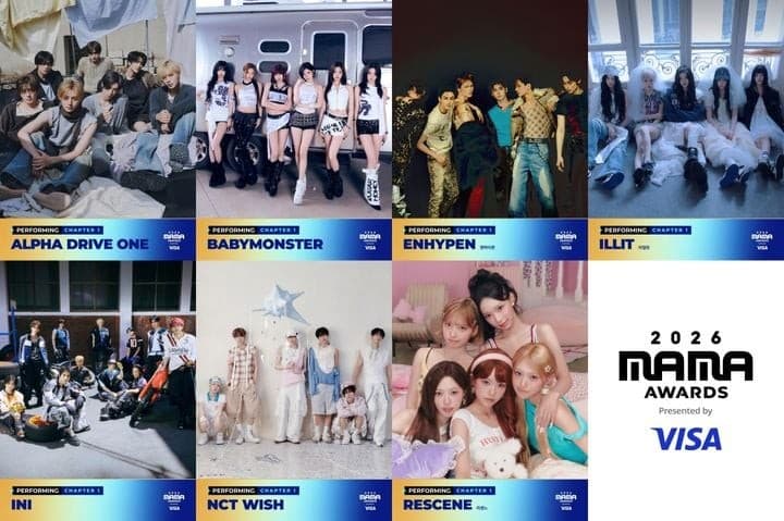 2026 MAMA AWARDS 首輪演出名單出爐 大阪京瓷巨蛋兩日舉行